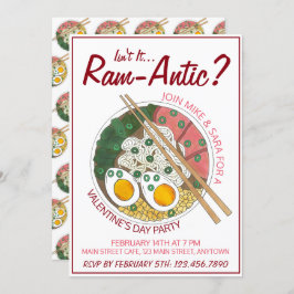 Invitación No es Romántico (Romántico) el Día de San Valentín