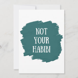 Invitación No es tu Habibi