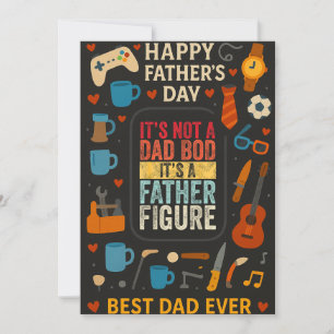 Invitación No Es Un Bob De Papá Es El Día De Los Padres De La