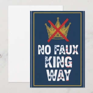 Invitación No Faux King Way