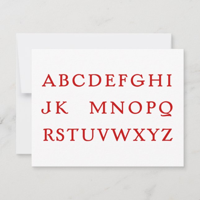 Invitación No hay carta de Navidades/invitación (Anverso)