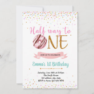 Invitación No hay lugar para un tema de cumpleaños