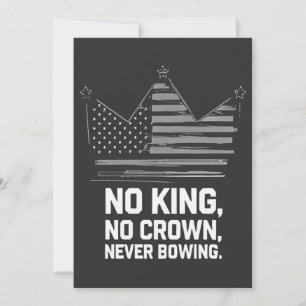 Invitación No hay reyes en Estados Unidos que salven la democ