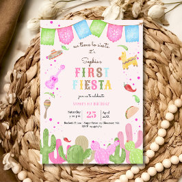 Invitación No hay tiempo para la siesta fiesta mexicana de pr