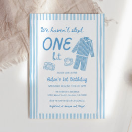 Invitación No Hemos Dormido Nada Cumpleaños 1