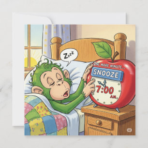 Invitación No Hoy, Alarma - Sleepe Monkey Mode 💤 🙈