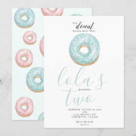 INVITACIÓN NO INVITAR DONUT
