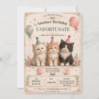 Invitación No Me Gusta Mi Fiesta De Cumpleaños