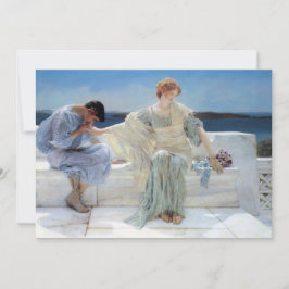 Invitación No me preguntes más por Alma Tadema Boda
