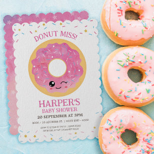 Invitación No pierdan Baby Shower