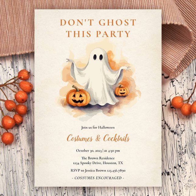 Invitación No se burlen de este Fiesta Fiesta de disfraces de (Subido por el creador)