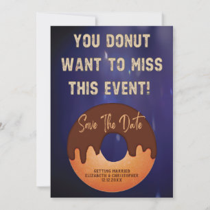 Invitación No se pierda este evento Neon Wedding Guardar la f