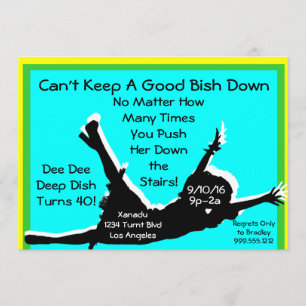 Invitación No se puede mantener un buen pez abajo arrastrar R