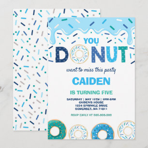 Invitación No Te Invites A Perder Esto El Cumpleaños