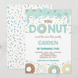 Invitación No Te Invites A Perder Esto El Cumpleaños