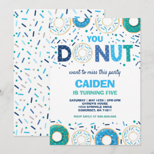 Invitación No Te Invites A Perder Esto El Cumpleaños