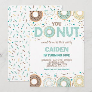 Invitación No Te Invites A Perder Esto El Cumpleaños