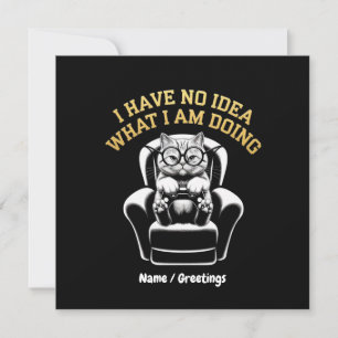Invitación No Tengo Idea De Lo Que Estoy Haciendo Una Diversi