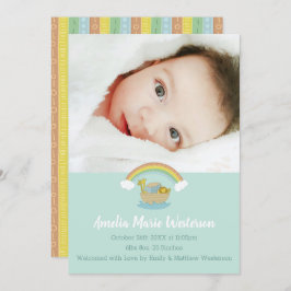 Invitación Noah's Ark Boho Baby Shower