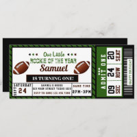 Noche americano de fútbol del año cumpleaños