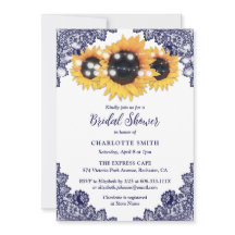 Noche azul marino y girasol