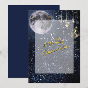 Invitación Noche bajo el aniversario de las estrellas