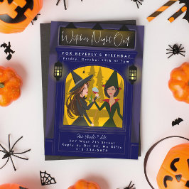Invitación Noche de brujas fuera