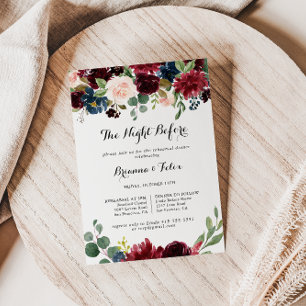 Invitación Noche de caligrafía otoñal antes de la cena de ens