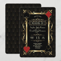 Noche de Casino Glam Gold Art Deco 20s Boda Gatsby