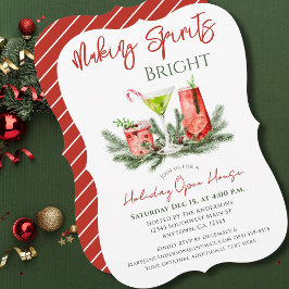 Invitación Noche de Celebración de Making Spirits Bright 