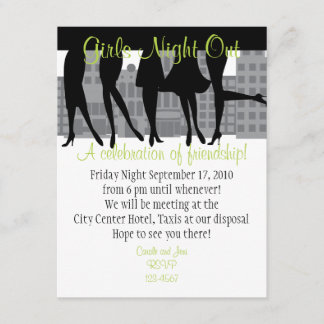 Invitación Noche de Chicas