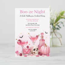 Noche de chicas de Halloween | Fiesta de cóctel ro