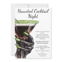 Noche de chicas de Halloween | Fiesta de cócteles