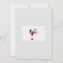 Invitación Noche de chicas (tarjeta de estilo vintage)