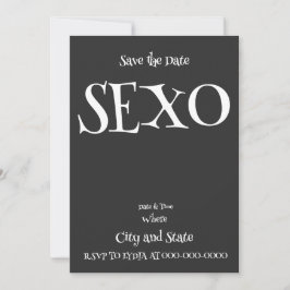Invitación Noche de chicas y chicos Cena Happy Hour SEXO 2024