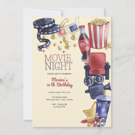 Invitación Noche de cine