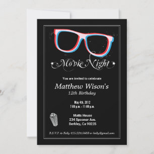 Invitación Noche de cine