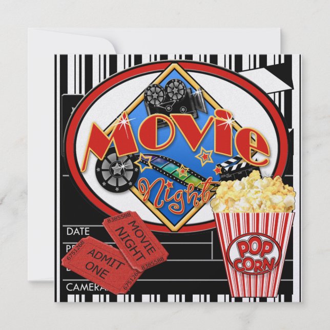 Invitación Noche de cine SRF (Anverso)