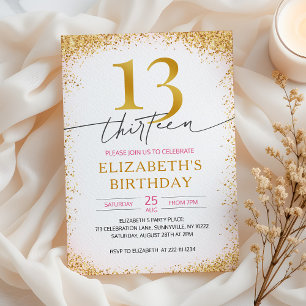 Invitación Noche de cumpleaños 13