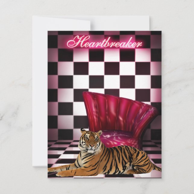 Invitación Noche de Damas Club Evento Fiesta del Tigre (Anverso)