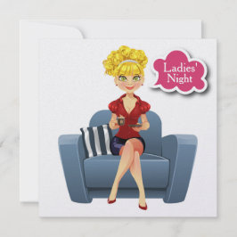 Invitación Noche de Damas / Cualquier Ocasión - SRF