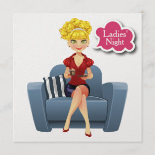 Invitación Noche de Damas / Cualquier Ocasión - SRF