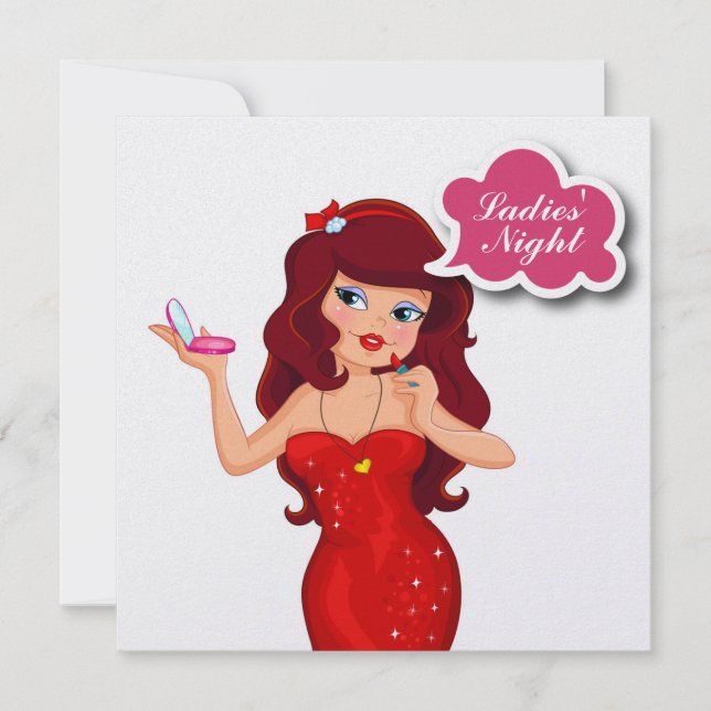 Invitación Noche de Damas - SRF (Anverso)