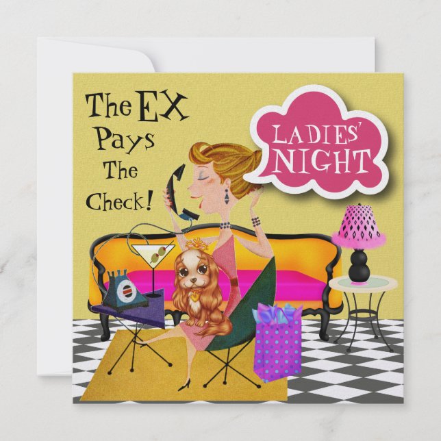 Invitación Noche de Damas - SRF (Anverso)