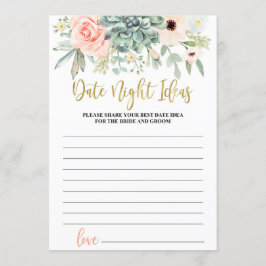 Invitación Noche de fiesta ideas de ducha de novia juego