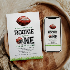 Invitación Noche de fútbol de Nochevieja