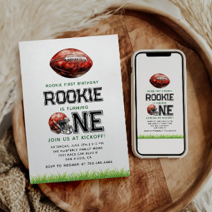 Invitación Noche de fútbol de Nochevieja