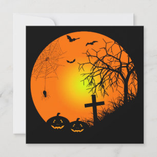 Invitación Noche de Halloween