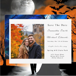 Invitación Noche de Halloween Boda Salva La Fecha