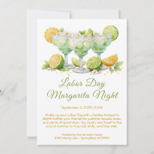 Invitación Noche de Margarita del Día del Trabajo - Invitació